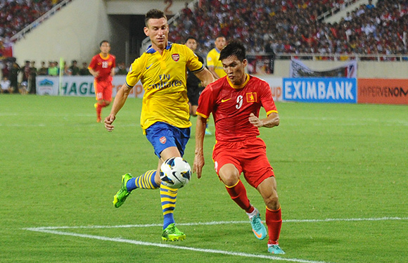 Arsenal outclasses Vietnam in friendly match